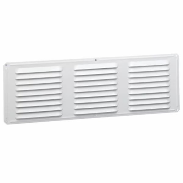 Air Vent 225064 16 x 6 in. Undereave Vent - White, Air-Vent, Mfr#: 225064